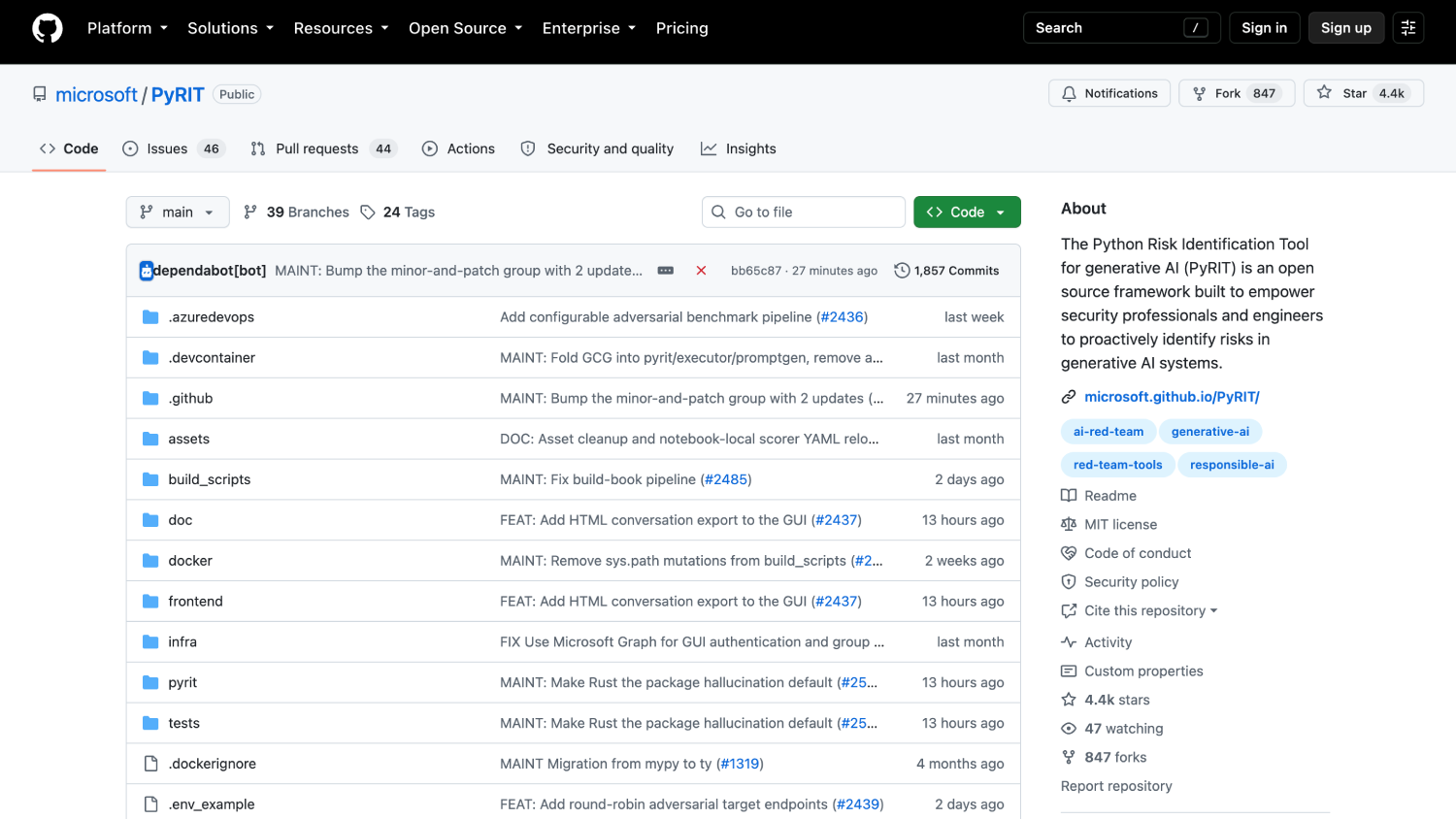 9 Best AI Agent Red Teaming Platforms for Enterprise Security Teams 7 PyRIT