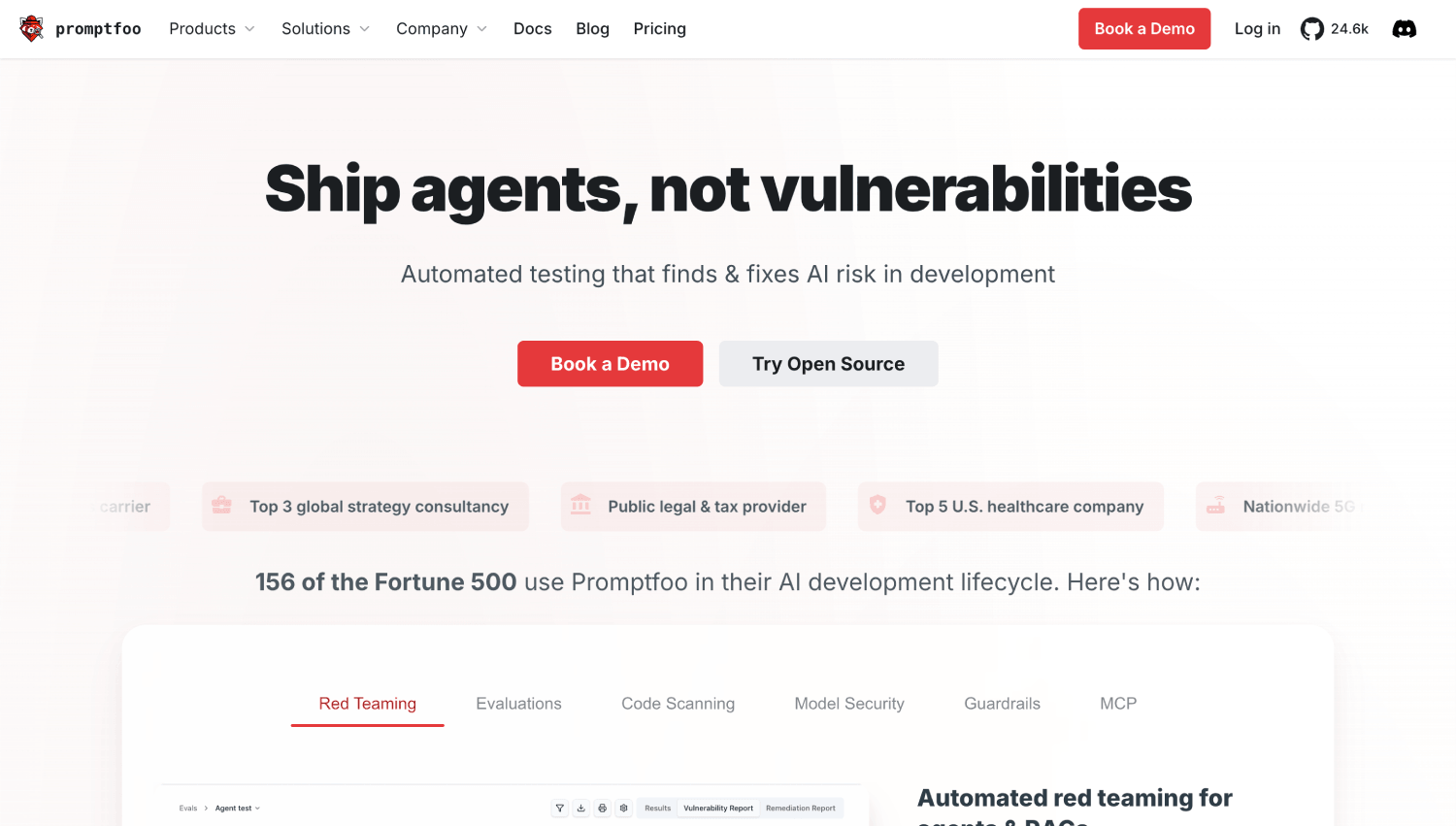 9 Best AI Agent Red Teaming Platforms for Enterprise Security Teams 9 promptfoo