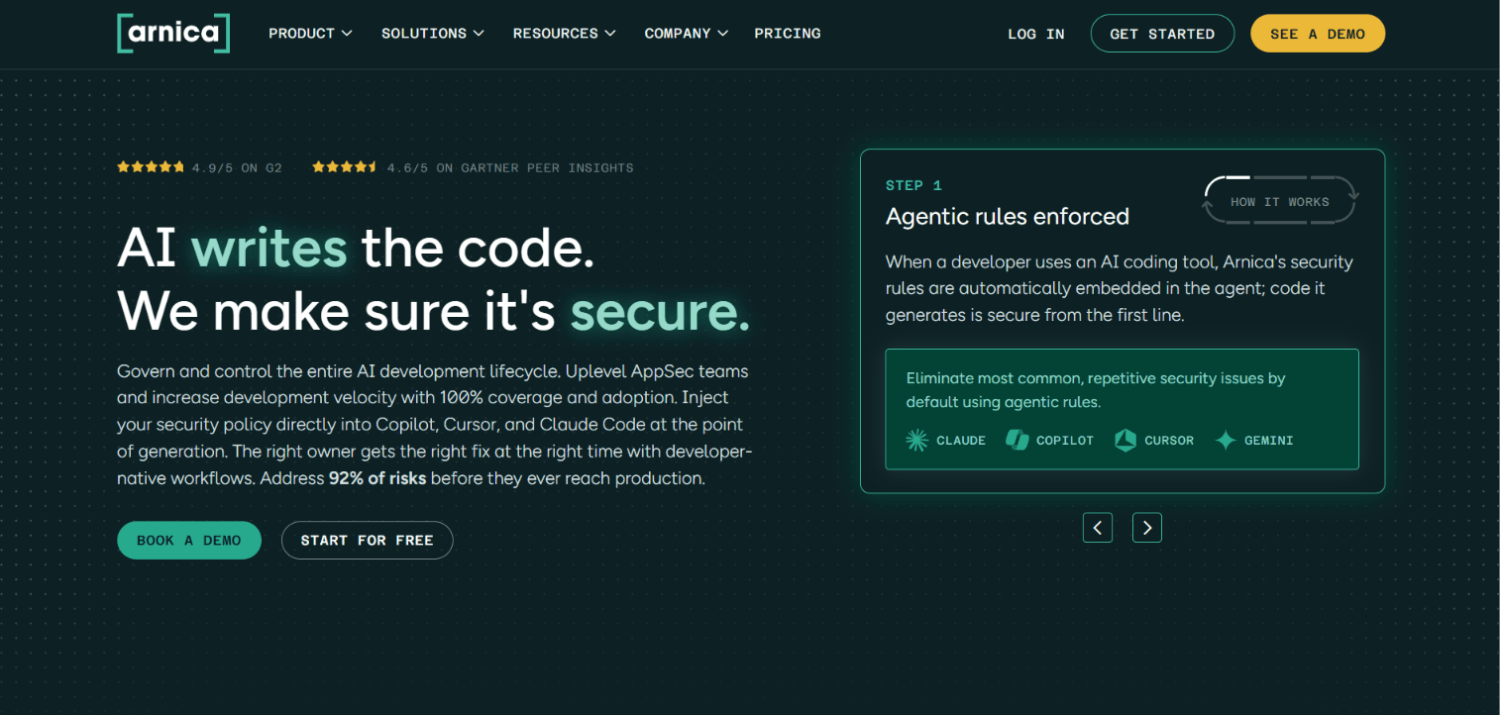 10 Best ASPM Tools for GitHub-Centric Engineering Teams 7 Arnica