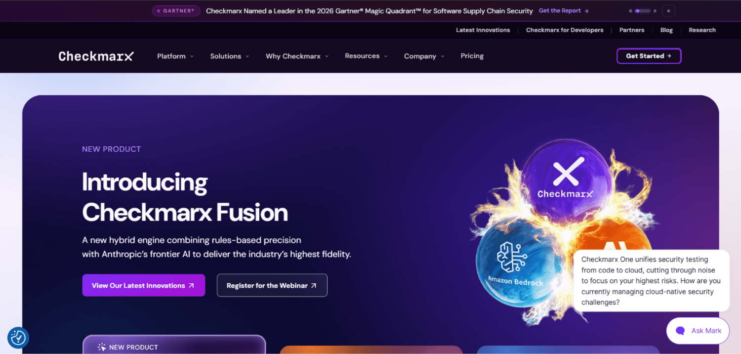 9 Best ASPM Platforms for AI-Generated Code 3 Checkmarx One