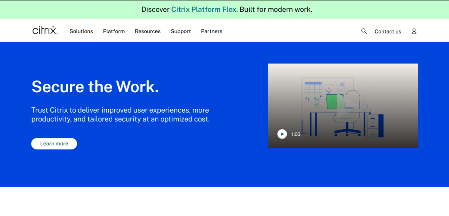 9 Best Enterprise Browsers for Remote and Hybrid Work 9 Citrix Enterprise Browser