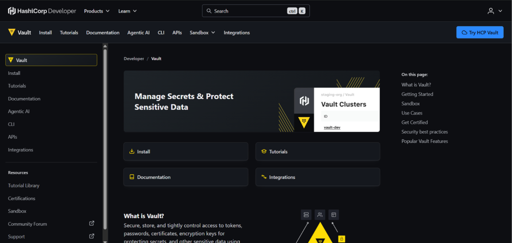 10 Best Workload Identity Security Platforms for Kubernetes and Cloud 4 HashiCorp Vault