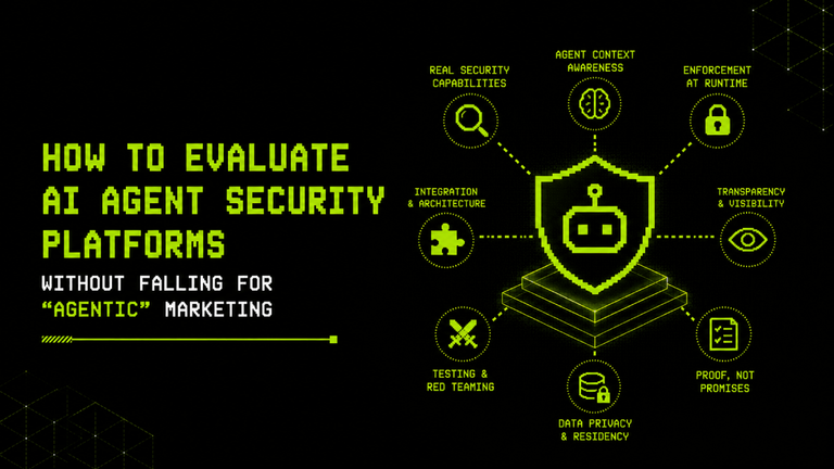 How to Evaluate AI Agent Security Platforms Without Falling for Agentic Marketing
