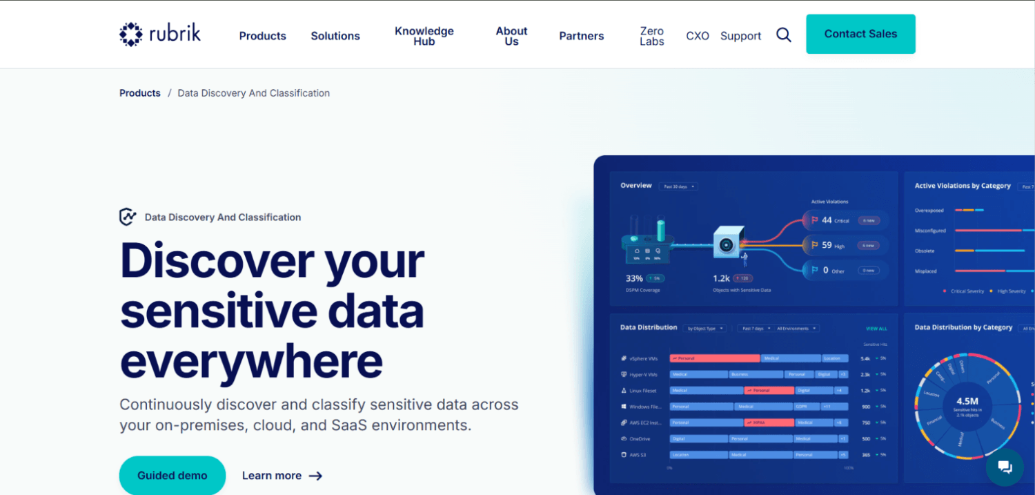 8 Best Agentless DSPM Platforms for Multi-Cloud Environments 9 Laminar Rubrik