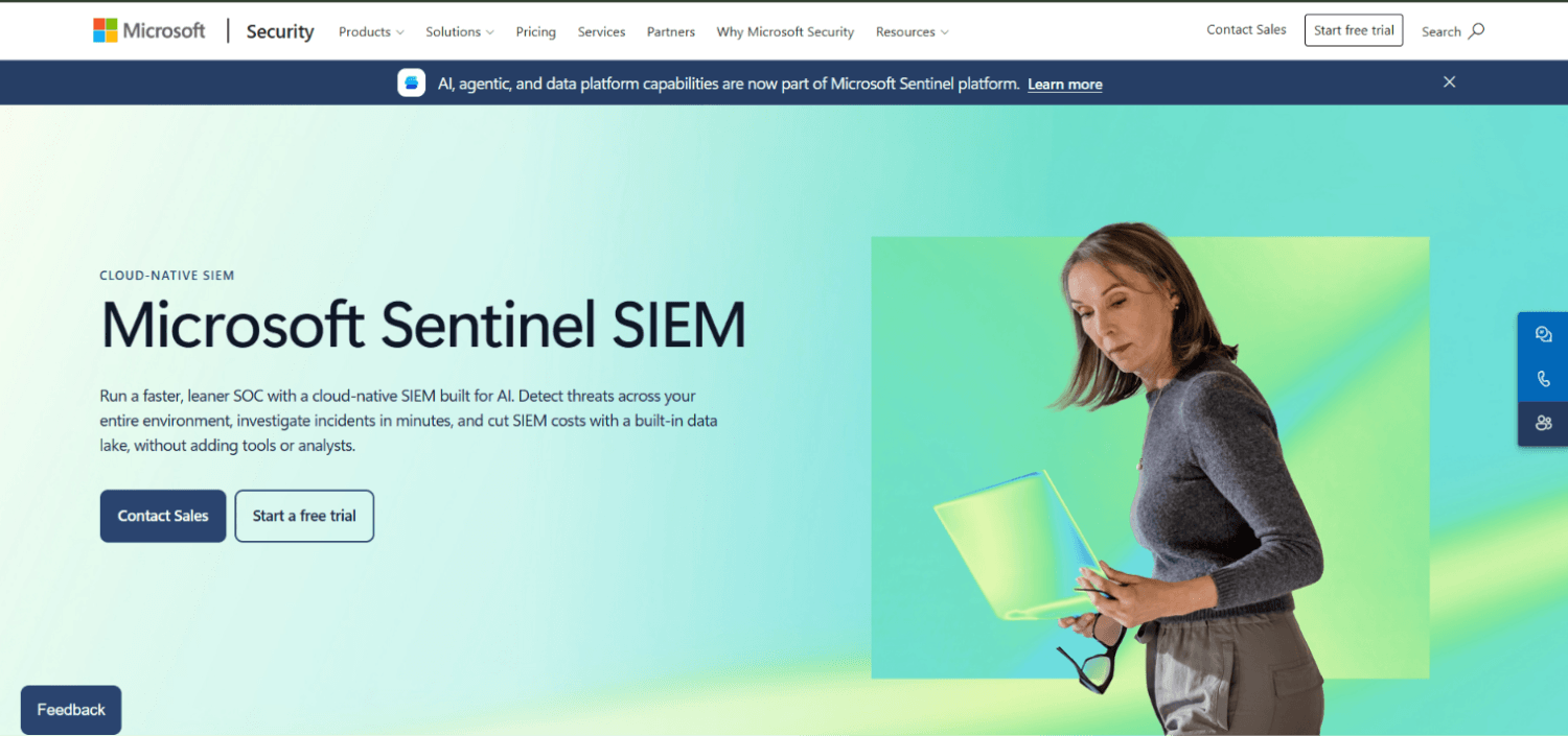 10 Best AI Security Investigation Platforms for Faster Incident Response 4 Microsoft Sentinel