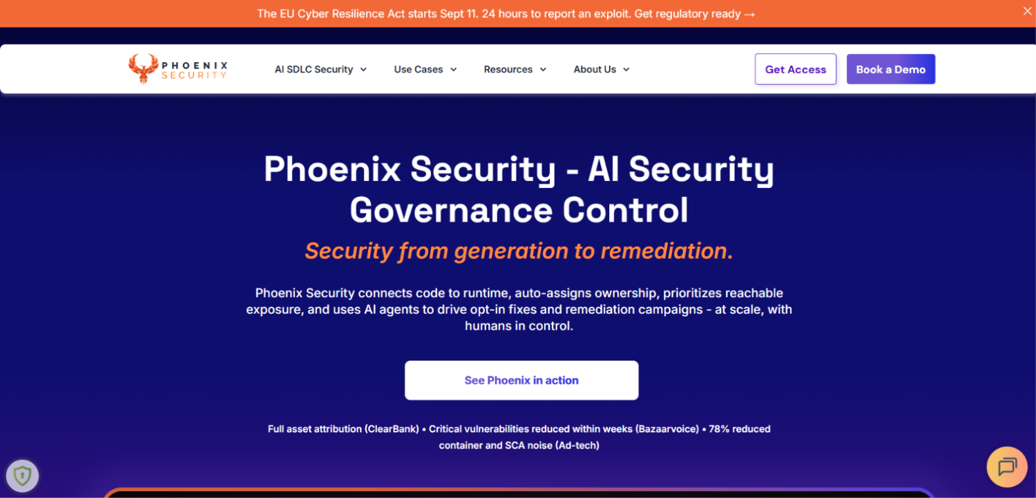 9 Best ASPM Platforms for GitLab and DevSecOps Teams 7 Phoenix Security