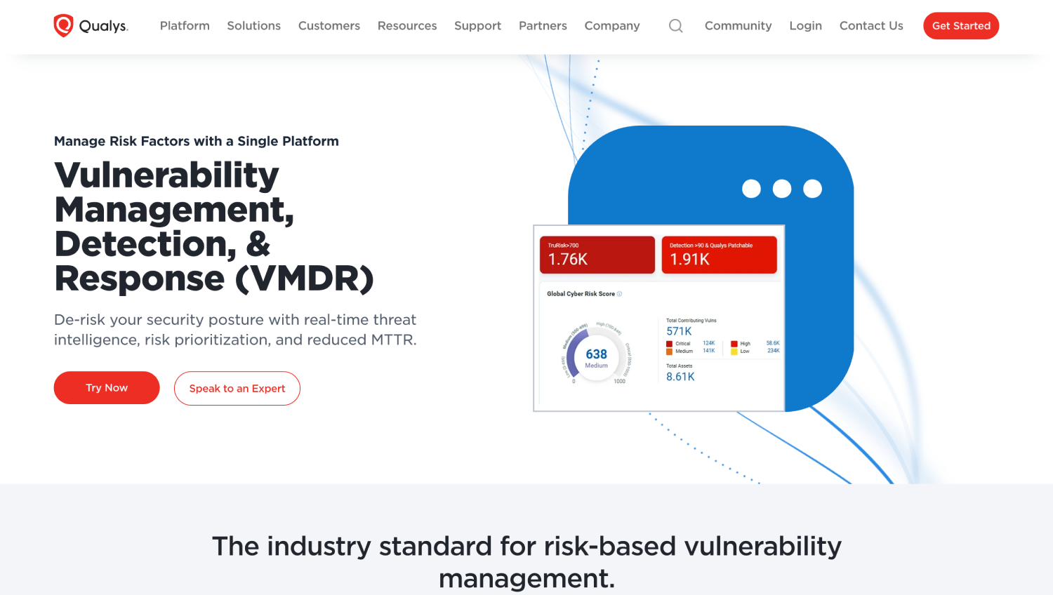 11 Best Exposure Management Platforms for Enterprise Security Teams 3 Qualys 1