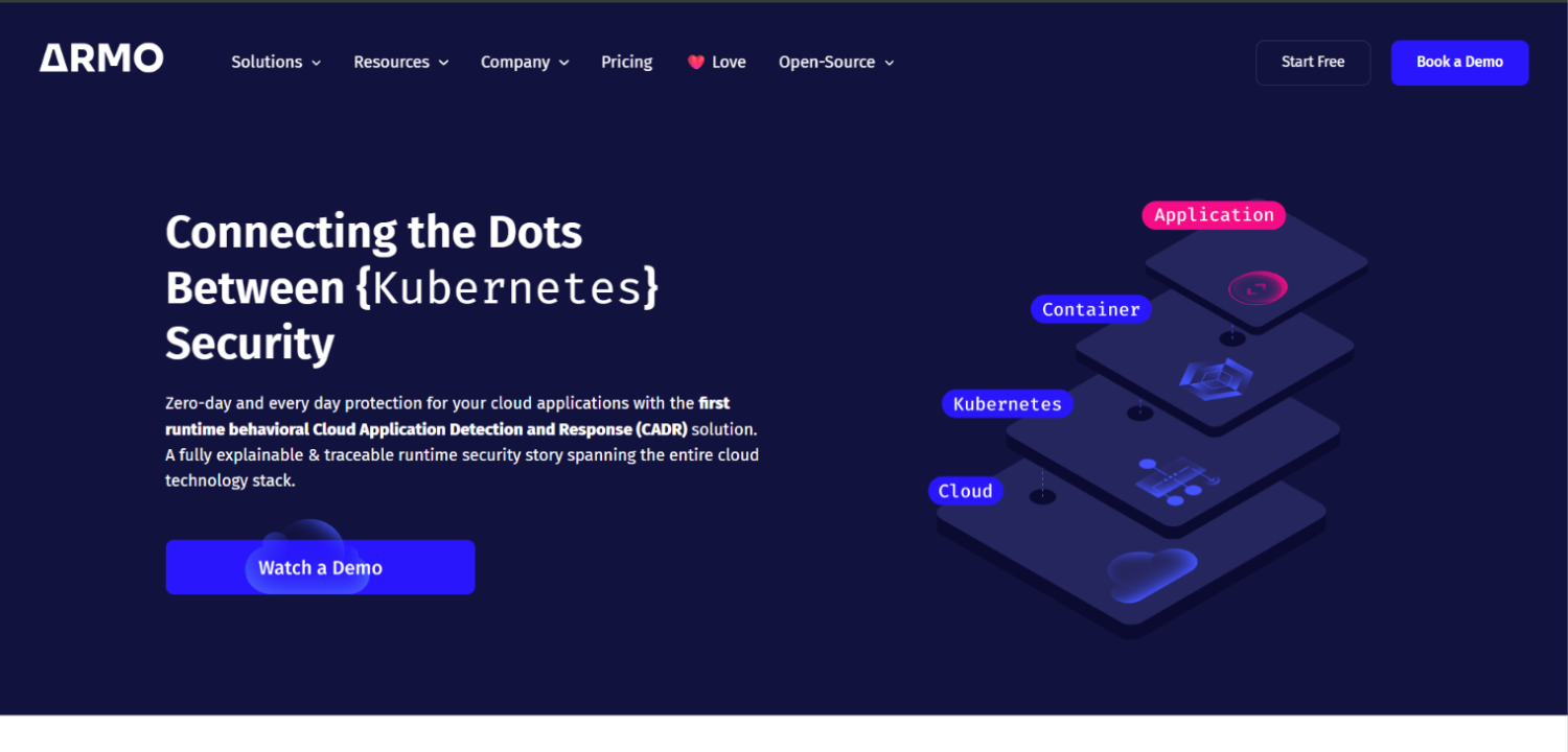 10 Best Application Vulnerability Prioritization Tools for Security Teams 13 ARMO