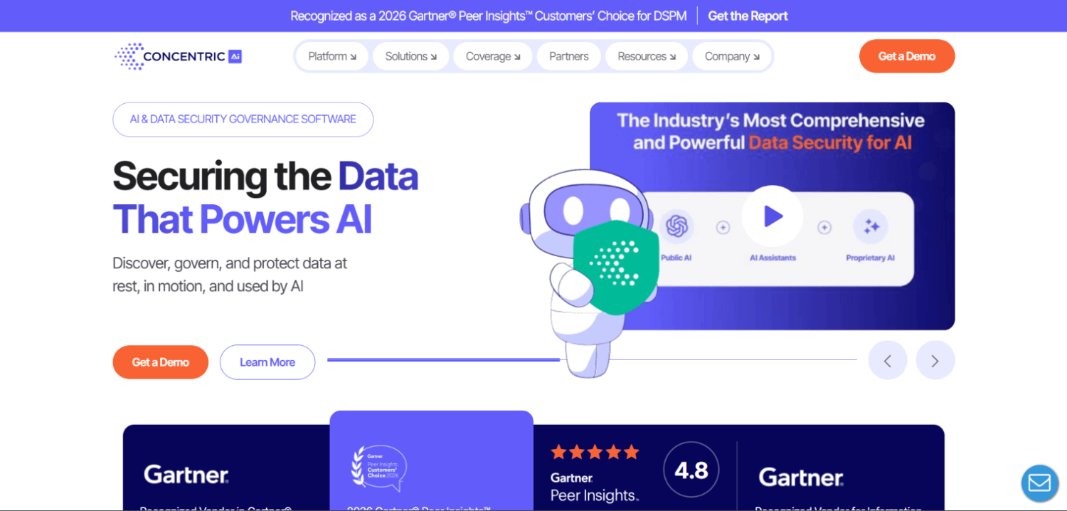 11 Best Sensitive Data Discovery Tools for Security Teams 8 Concentric AI