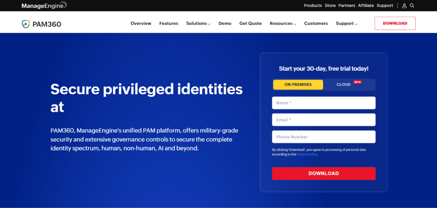 8 Best Service Account Management Tools for Security Teams 5 ManageEngine