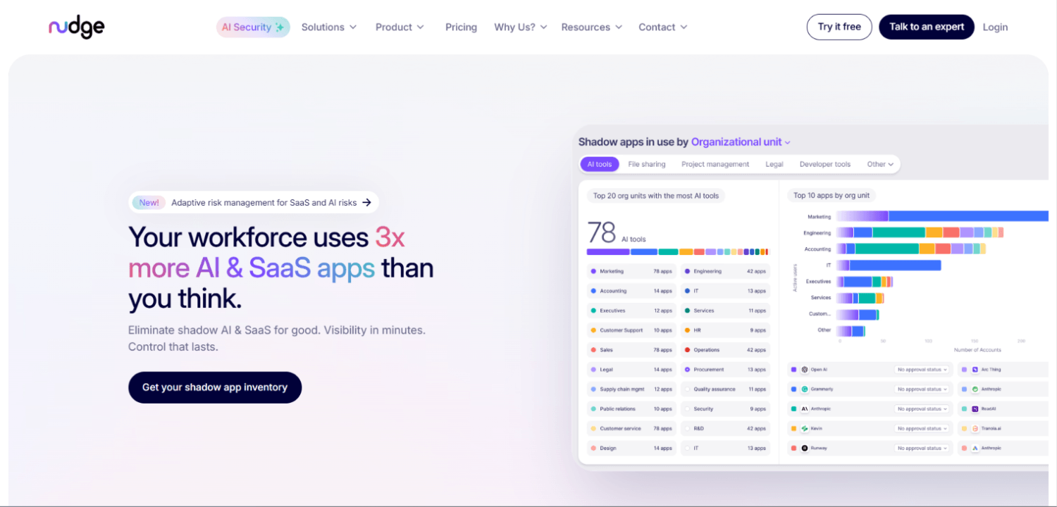 10 Best Browser Security Tools for SaaS and Web Applications 11 Nudge Security
