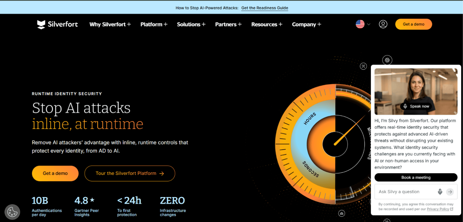 8 Best Service Account Management Tools for Security Teams 7 Silverfort Identity Protection Platform